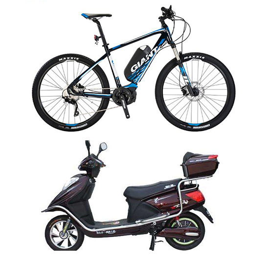 Different E-bike in the east and the west