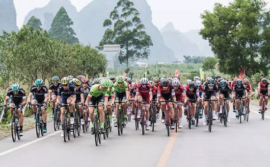 Tour of Guangxi, Cyclists in Guilin
